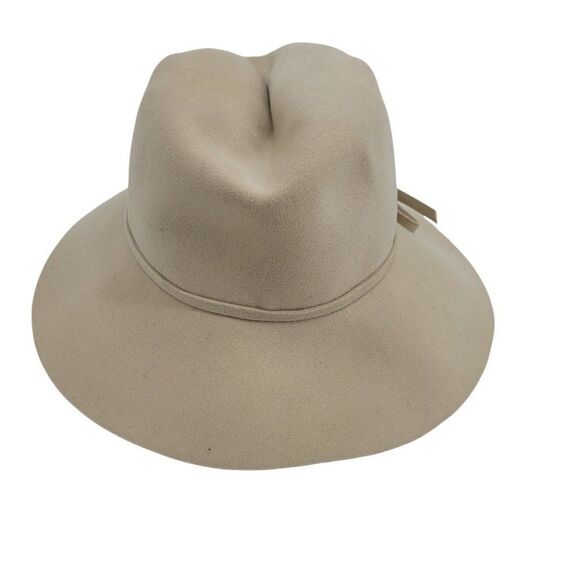 Vtg 60's Frank Olive‎ Frank's Girl Hat Safari Bucket Hat Woolen Felt Cream - Picture 5 of 8